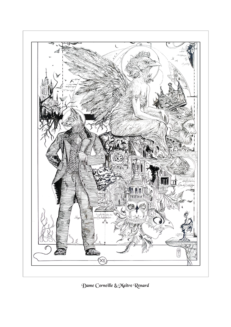 Dame Corneille et Maitre Renard